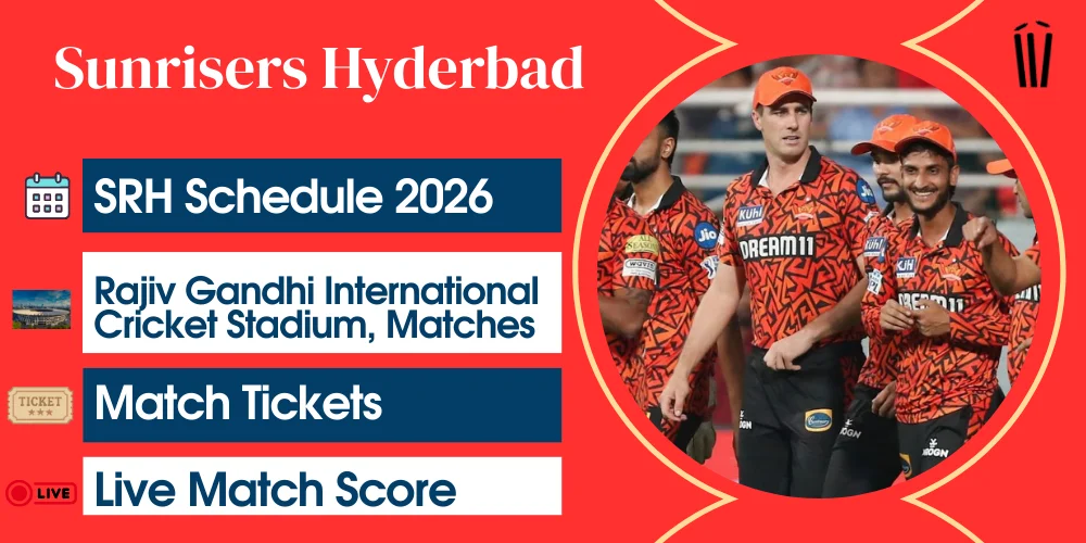 Sunrisers Hyderabad Team Matches